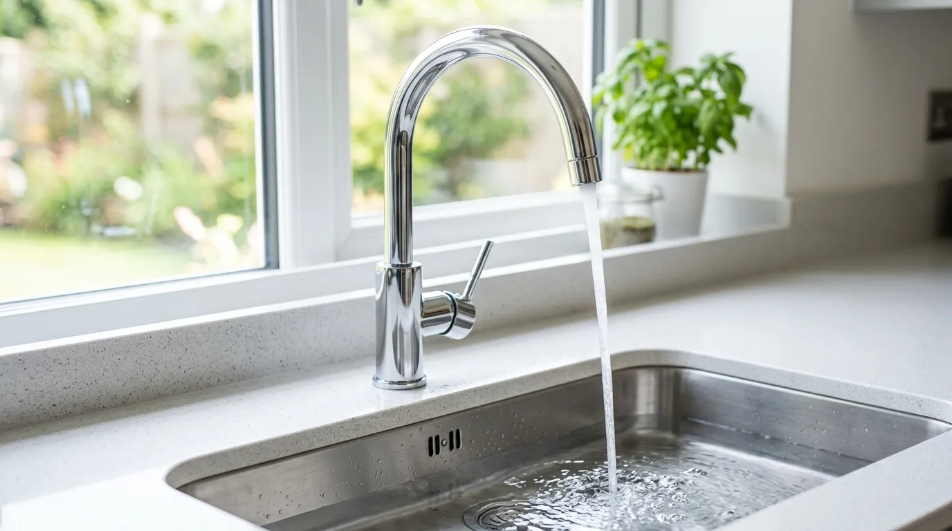 Local Plumbing Master Pros same day plumber fixing a faucet in Center Point, AR